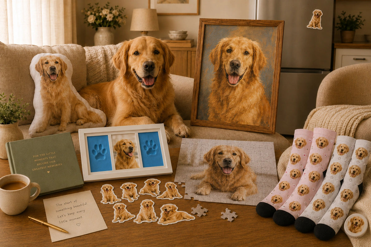 A pet memory date card or milestone detail