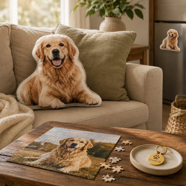 Optional keepsake pieces for a pet memory
