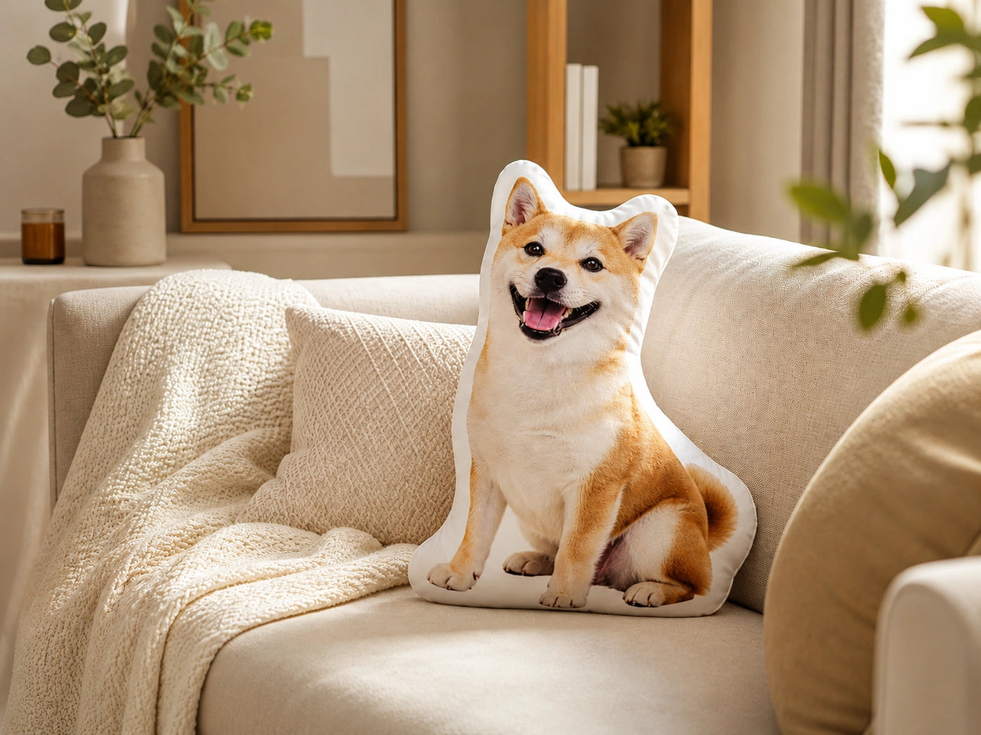 Custom Pet Cuddle Pillow