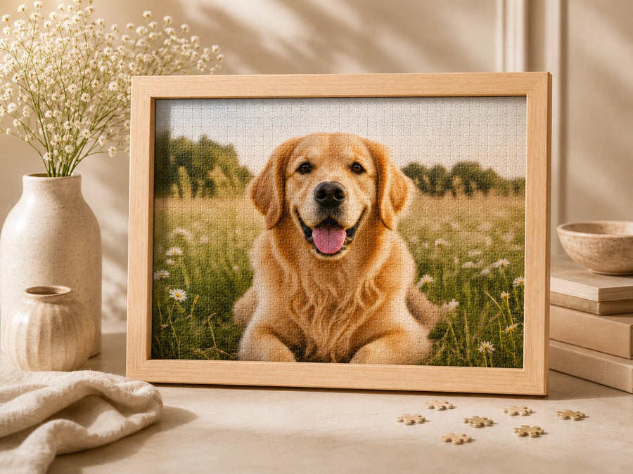 Custom Pet Photo Puzzle