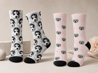 Custom Women’s Signature Pet Socks