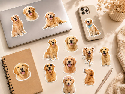 Custom Pet Sticker Set (10 pcs)