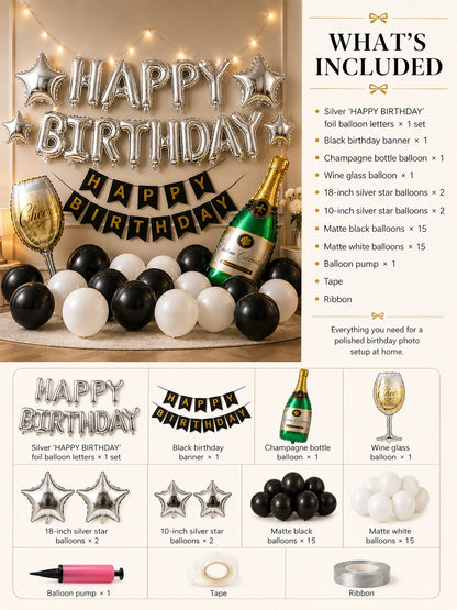 Birthday Photo Balloon Kit