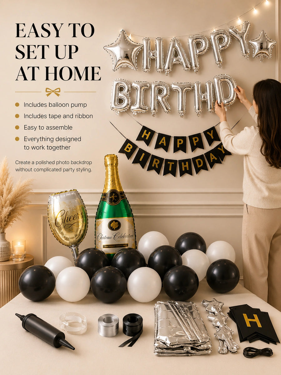 Birthday Photo Balloon Kit