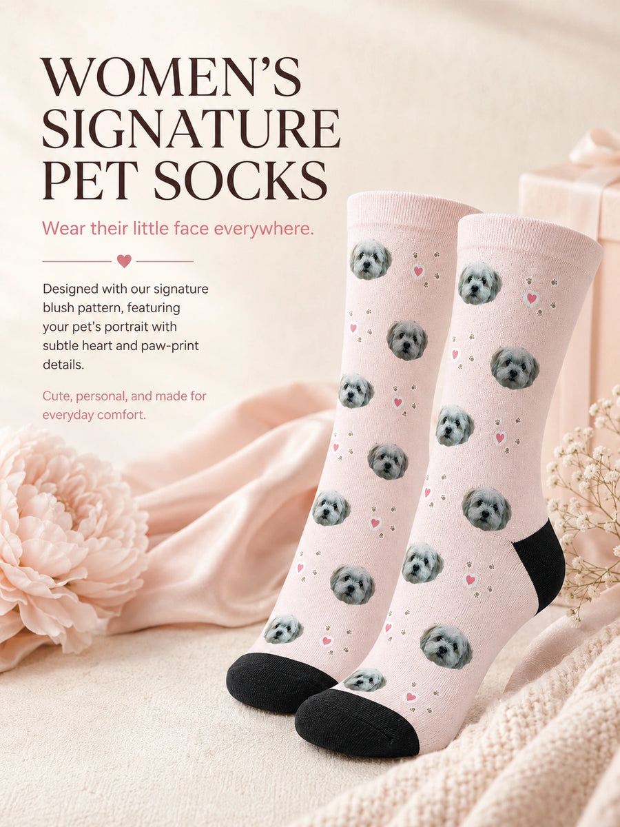 Custom Men’s Signature Pet Socks