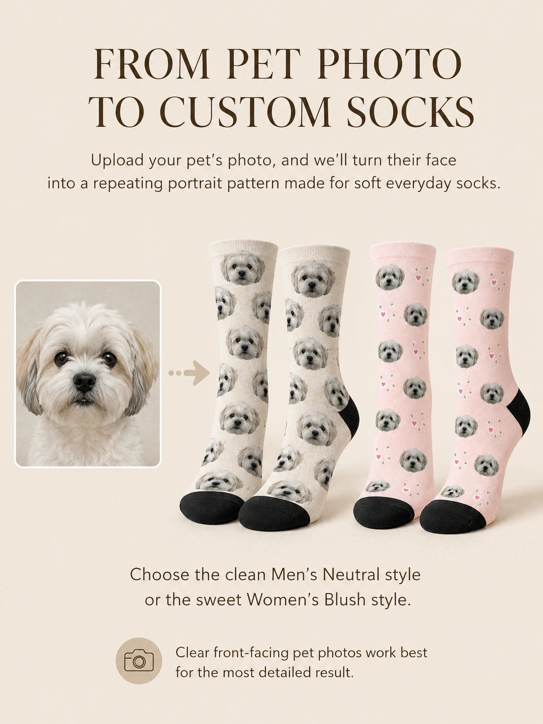Custom Women’s Signature Pet Socks