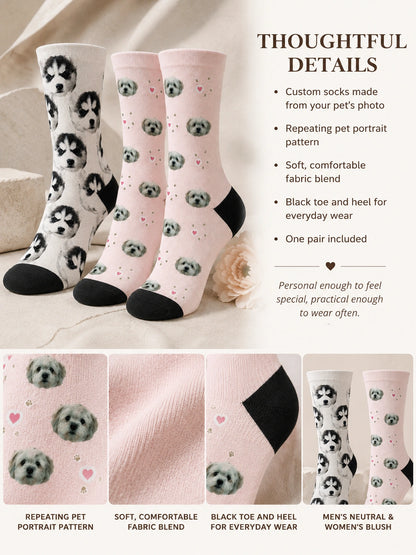 Custom Women’s Signature Pet Socks