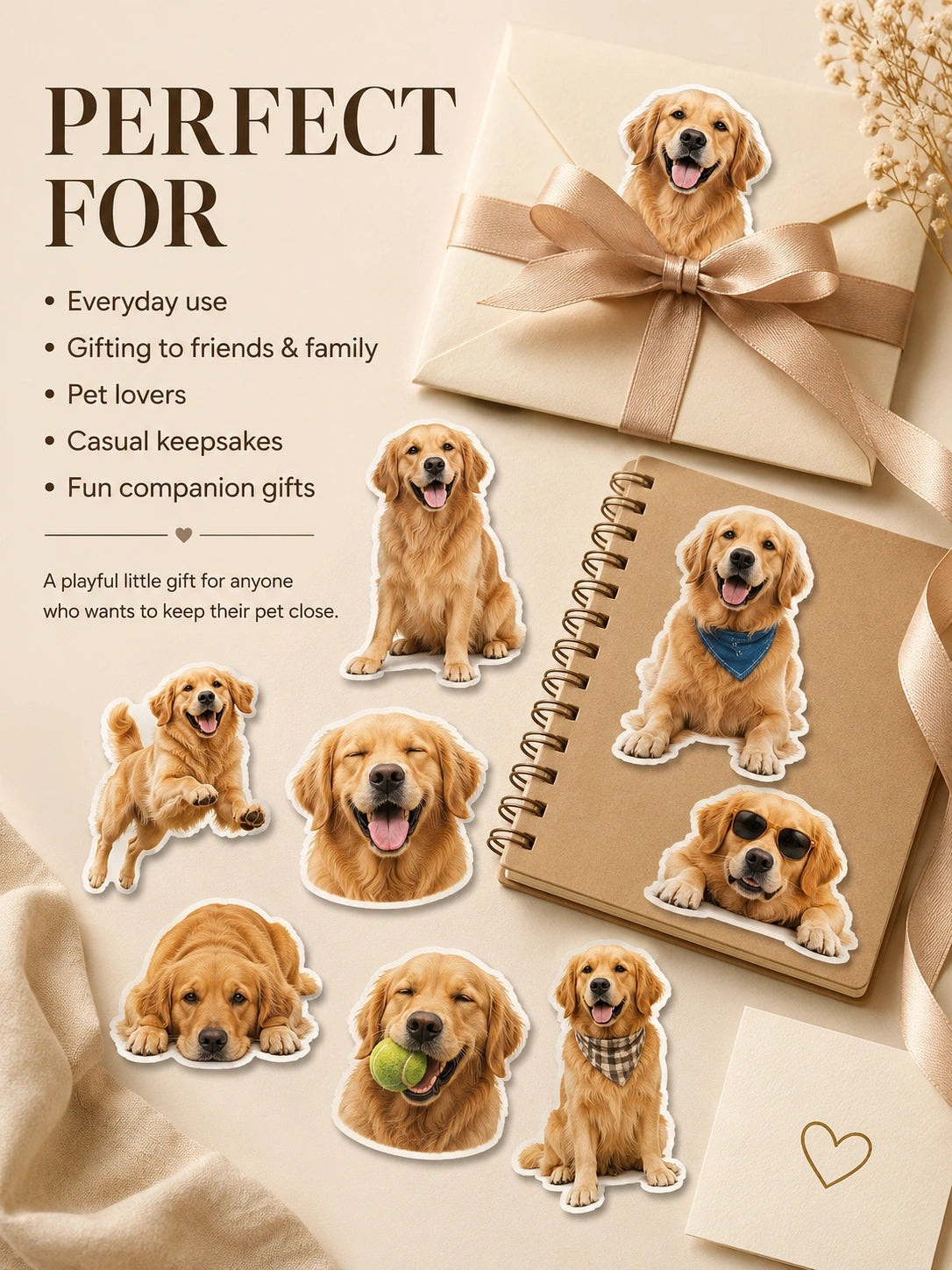 Custom Pet Sticker Set (10 pcs)