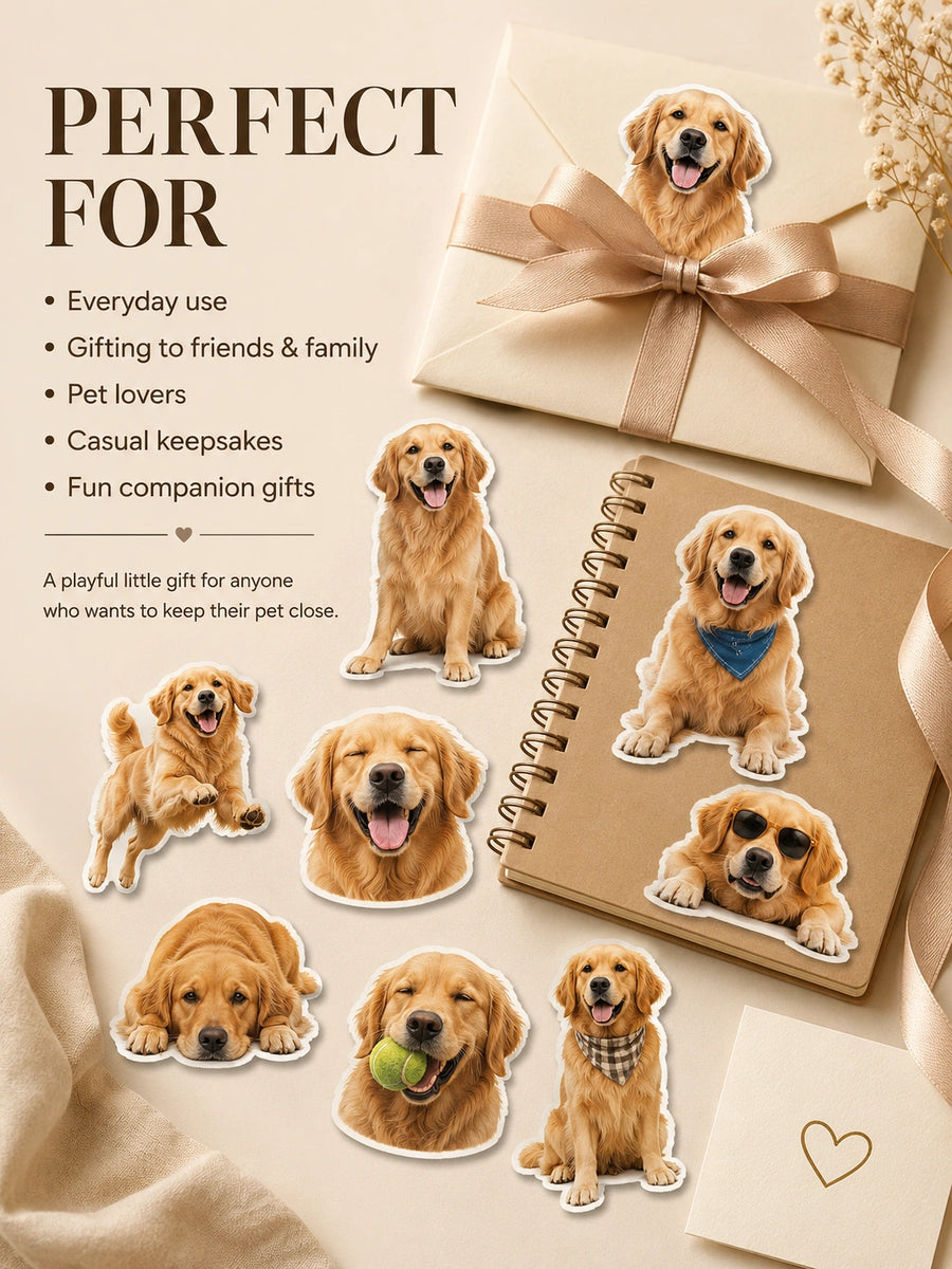 Custom Pet Sticker Set (10 pcs)